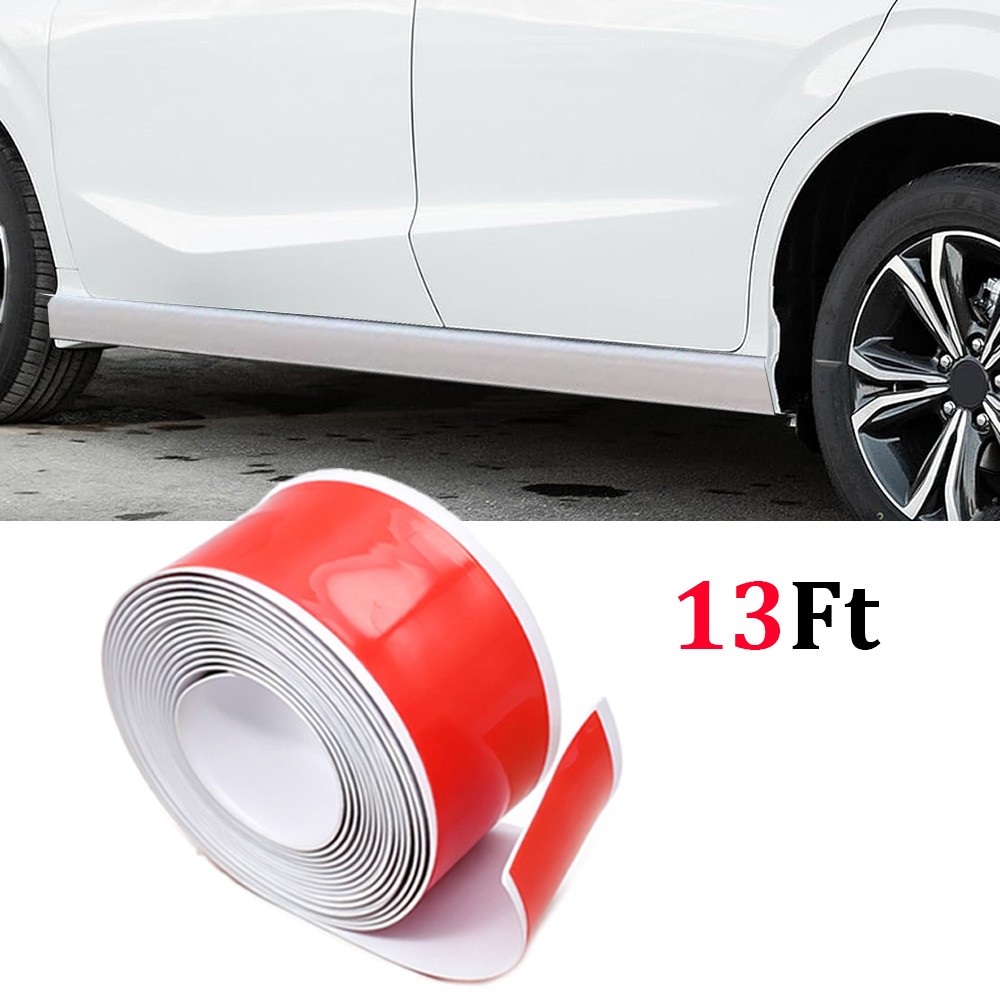 13Ft For Dodge Side Skirts Extension Splitter Lip Rocker Panels Body Protector