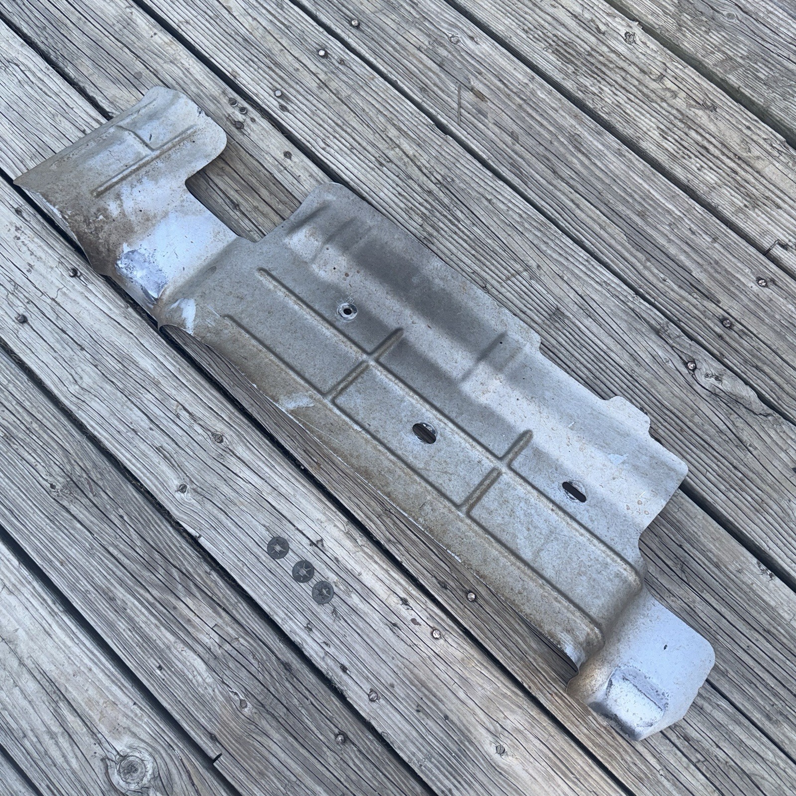 02-06 Escalade Tahoe Rear Fuel Tank Heat Shield Genuine GM 15078884