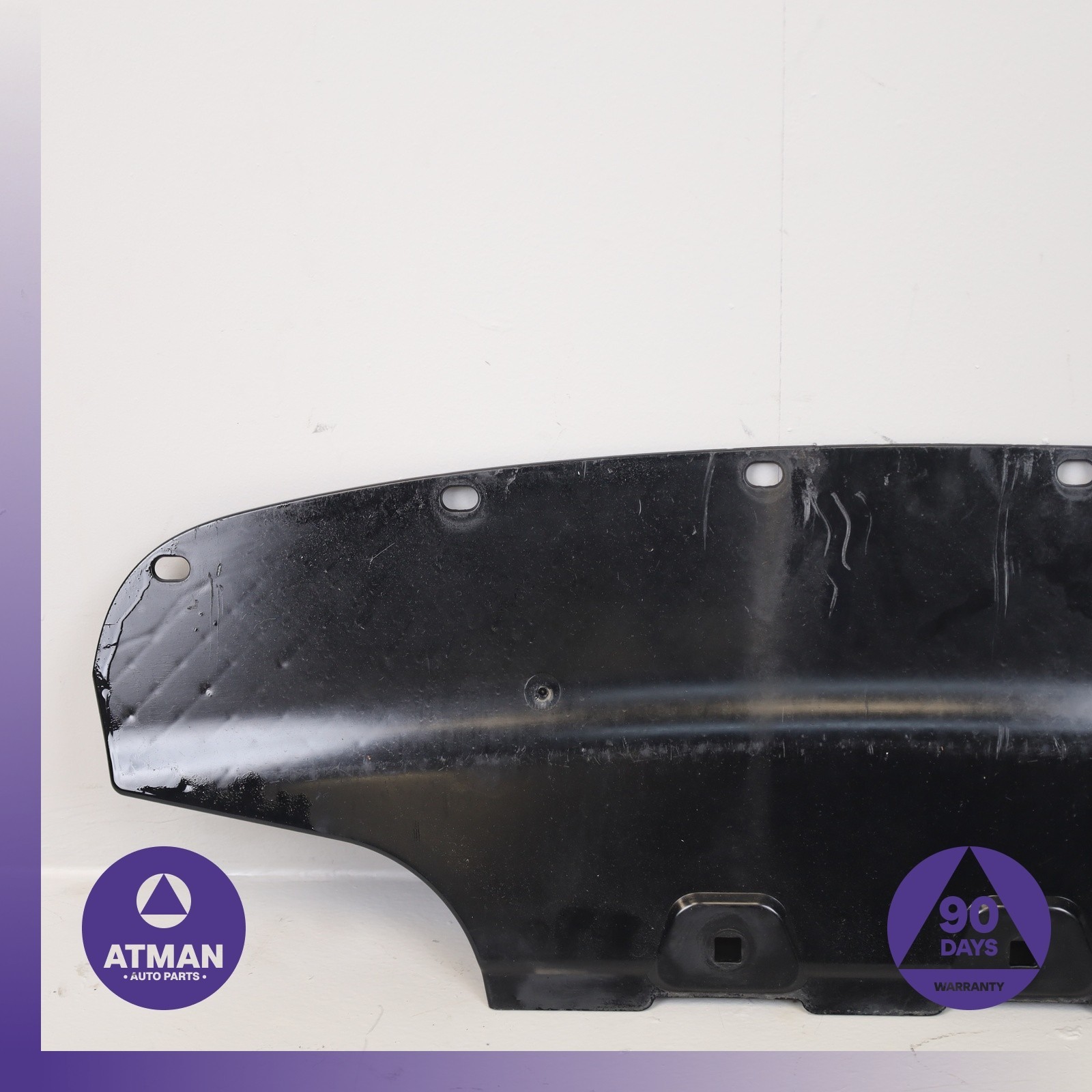 2011 BMW F10 550i Rear Bumper Splash Shield Valance Panel Cover OEM