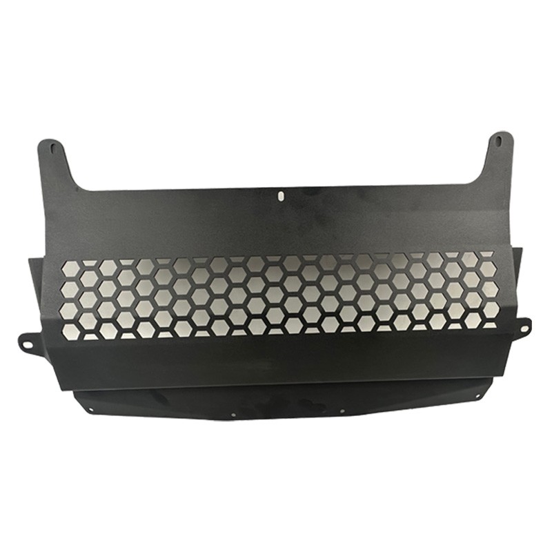 FOR BWM S55 F80 M3 F82 F83 M4 3.0L Turbo Black Aluminum Oil Cooler Skid Plate