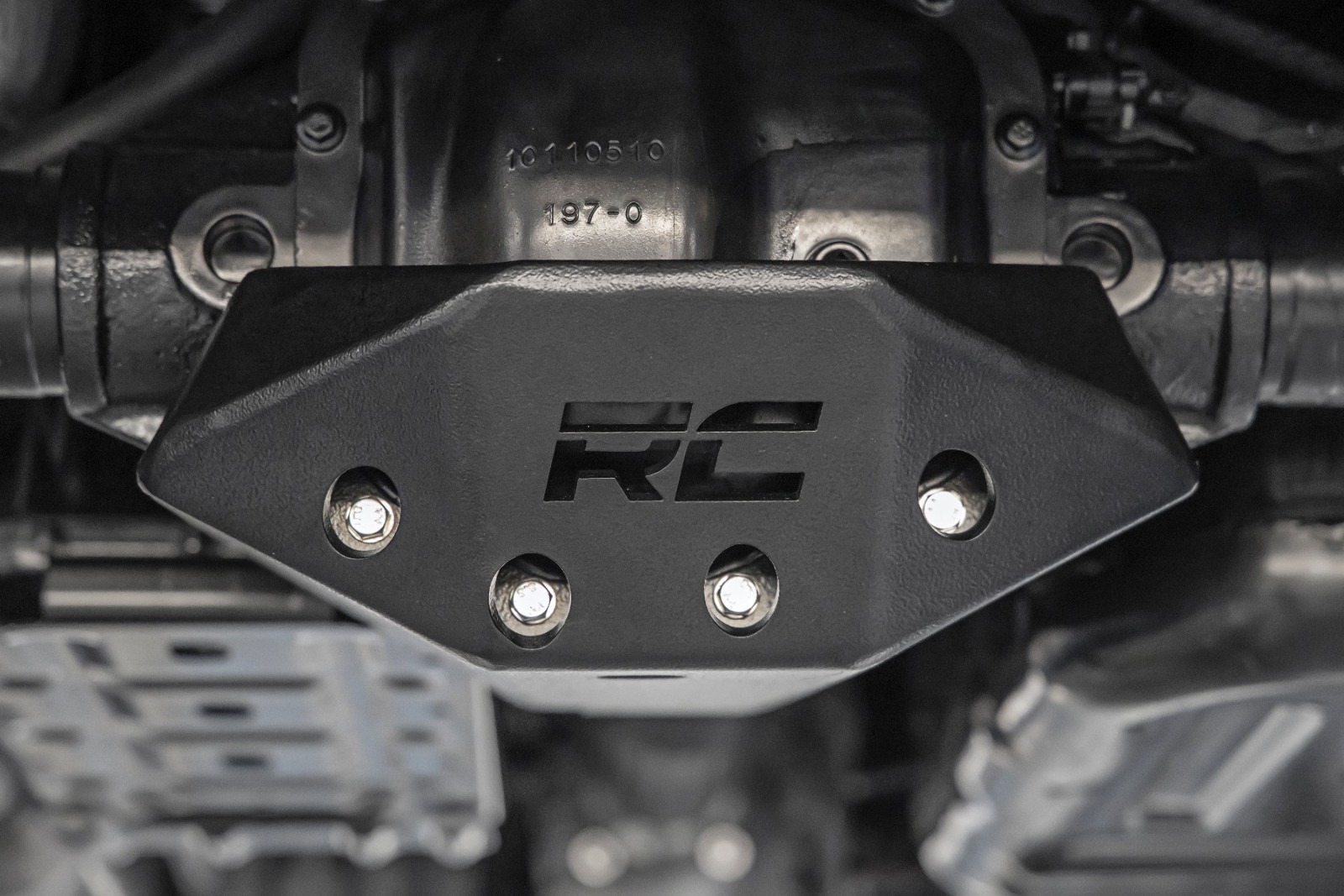 Rough Country For Jeep M220 Rear Diff Skid Plate (18-21 Wrangler JL)