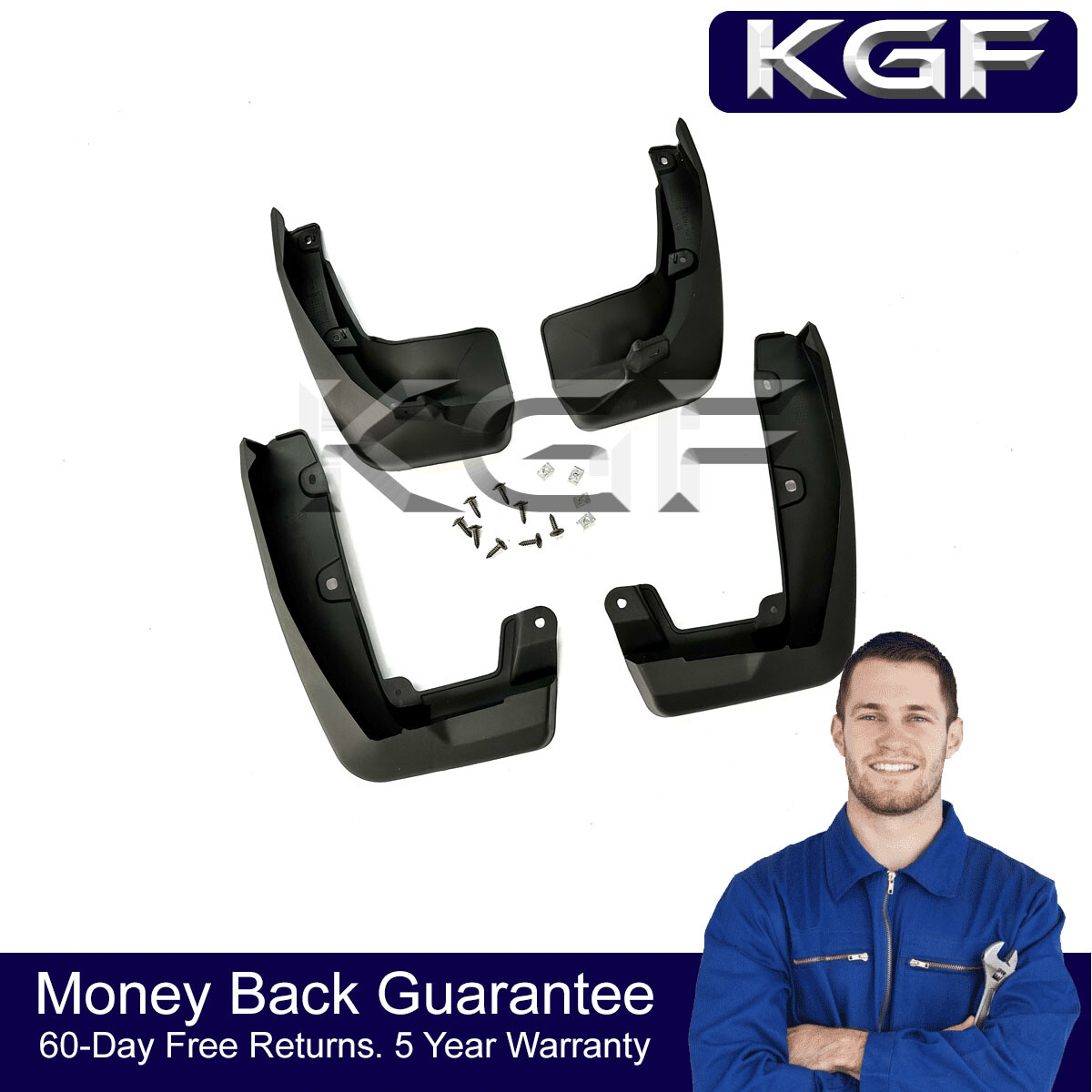 Full Set Rubber MudFlaps For Honda CR-V 2017-2020 KGF