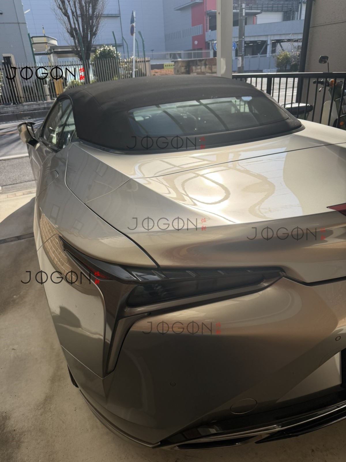 Real Carbon Taillight Brake Light Side Vent Decor For Lexus LC500 LC500h 2018-26