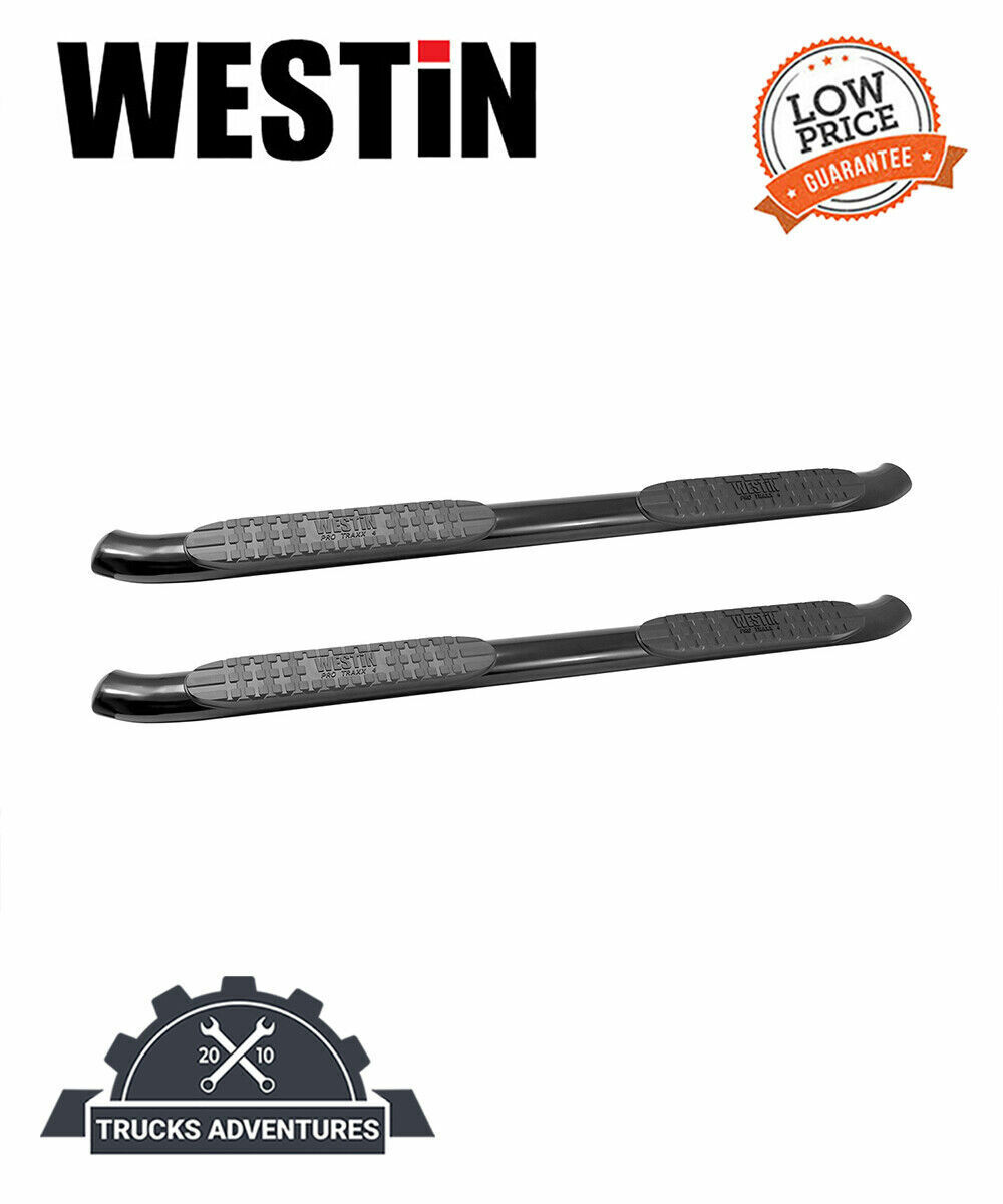 Westin 21-23245 PRO TRAXX 4 Oval Nerf Step Bars Fits 07-21 Tundra