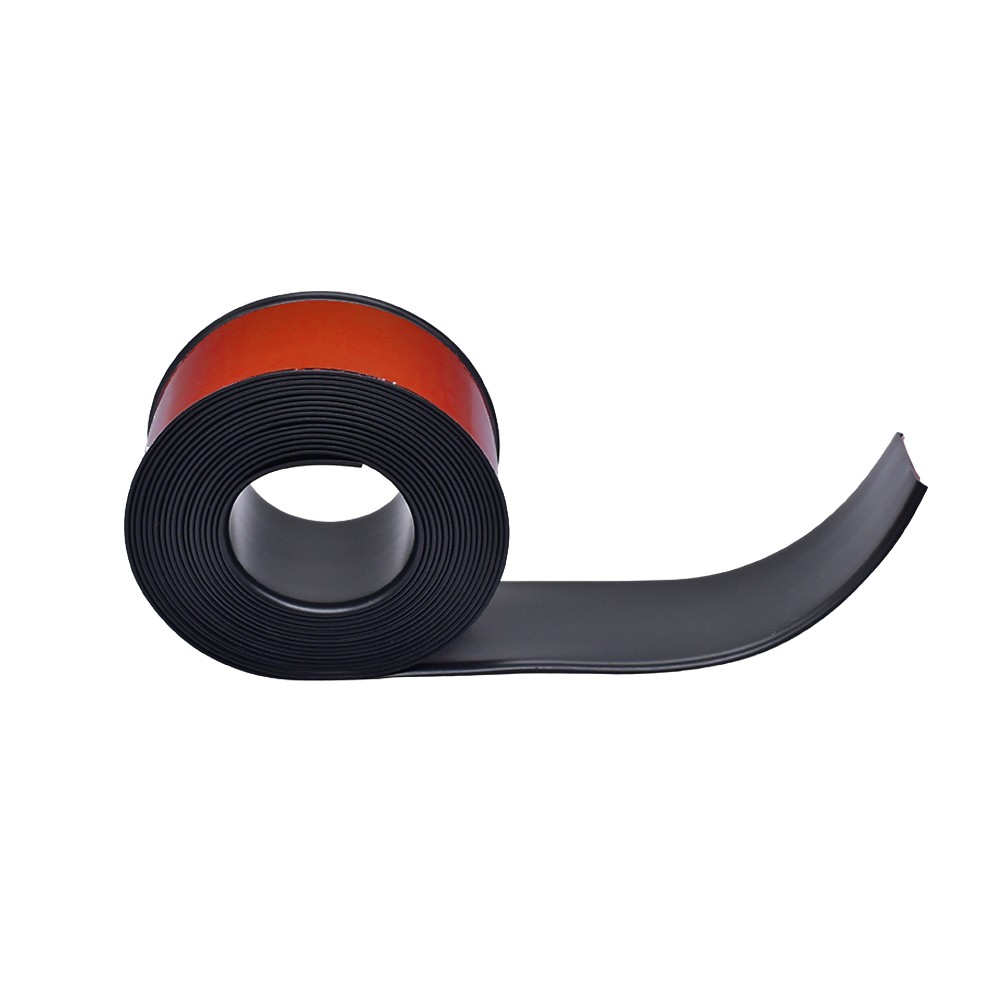 For Lincoln 4M Rubber Side Skirts Rocker Panel Trim Strip Bumper Protector Guard