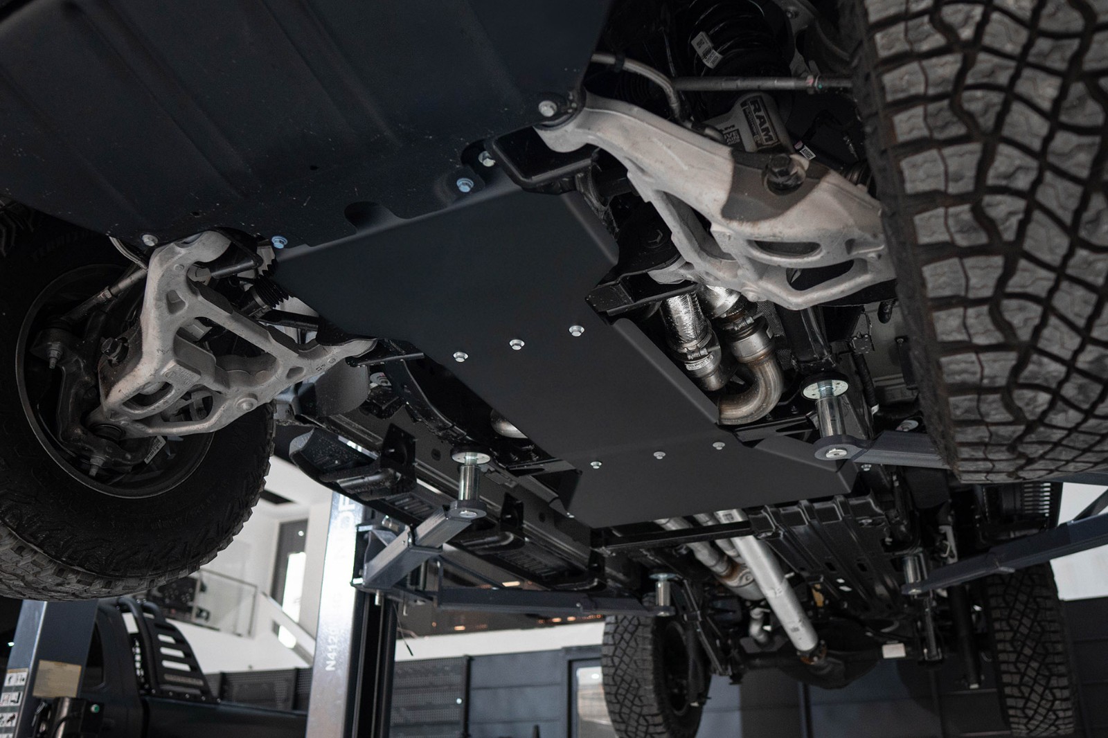 Aluminum Engine Skid Plate Dodge Ram 1500 RHO Hurricane 3.0L 5.7L Hemi