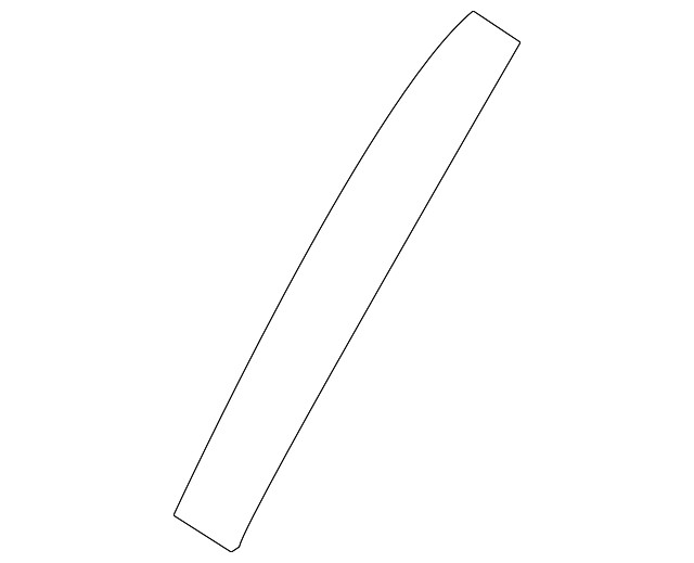 Genuine Lexus 2013-2018 Lexus Stone Guard 67857-33040