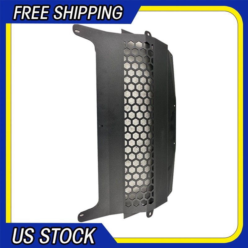Black Aluminum Oil Cooler Skid Plate FOR BWM S55 F80 M3 F82 F83 M4 3.0L Turbo