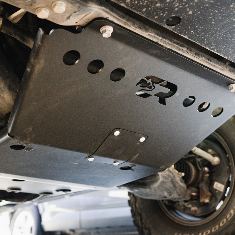 Cali Raised 05-23 Toyota Tacoma Front Skid Plate – Aluminum / Powder Coat