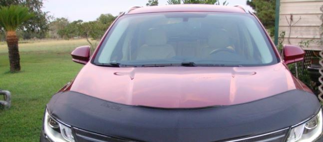 Lebra Hood Protector Mini Mask Bra Fits 2015-2018 Lincoln MKC