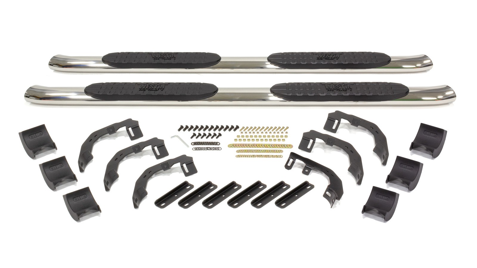 WESTIN Pro Traxx 4in Oval Curved Step Bars for Ram 1500 Quad Cab 2019