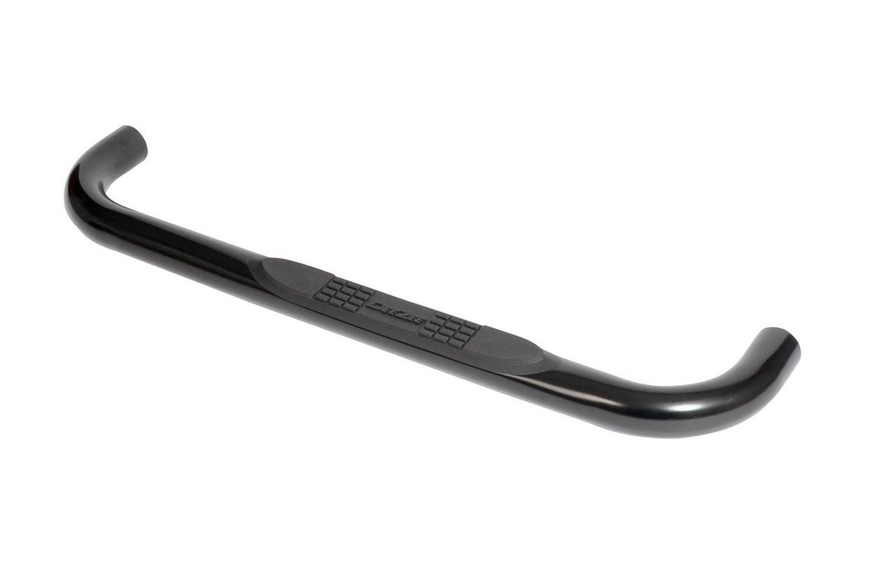 Dee Zee UltraBlack Powder Coated Steel Side Steps 3 in. Round Cab Length +BLK/NB