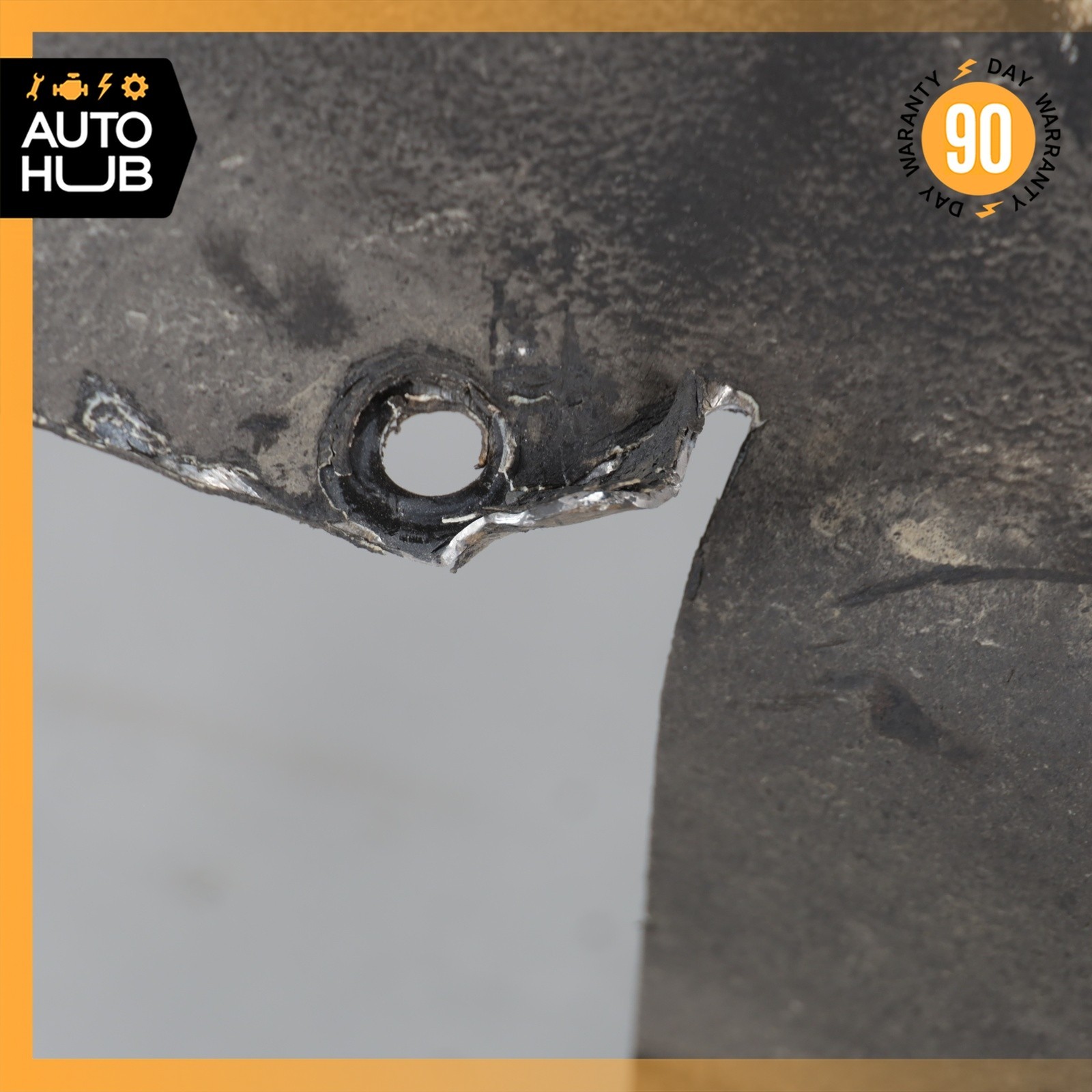 05-18 Mercedes W463 G550 G63 Rear Lower Fuel Tank Skid Plate Metal Shield OEM