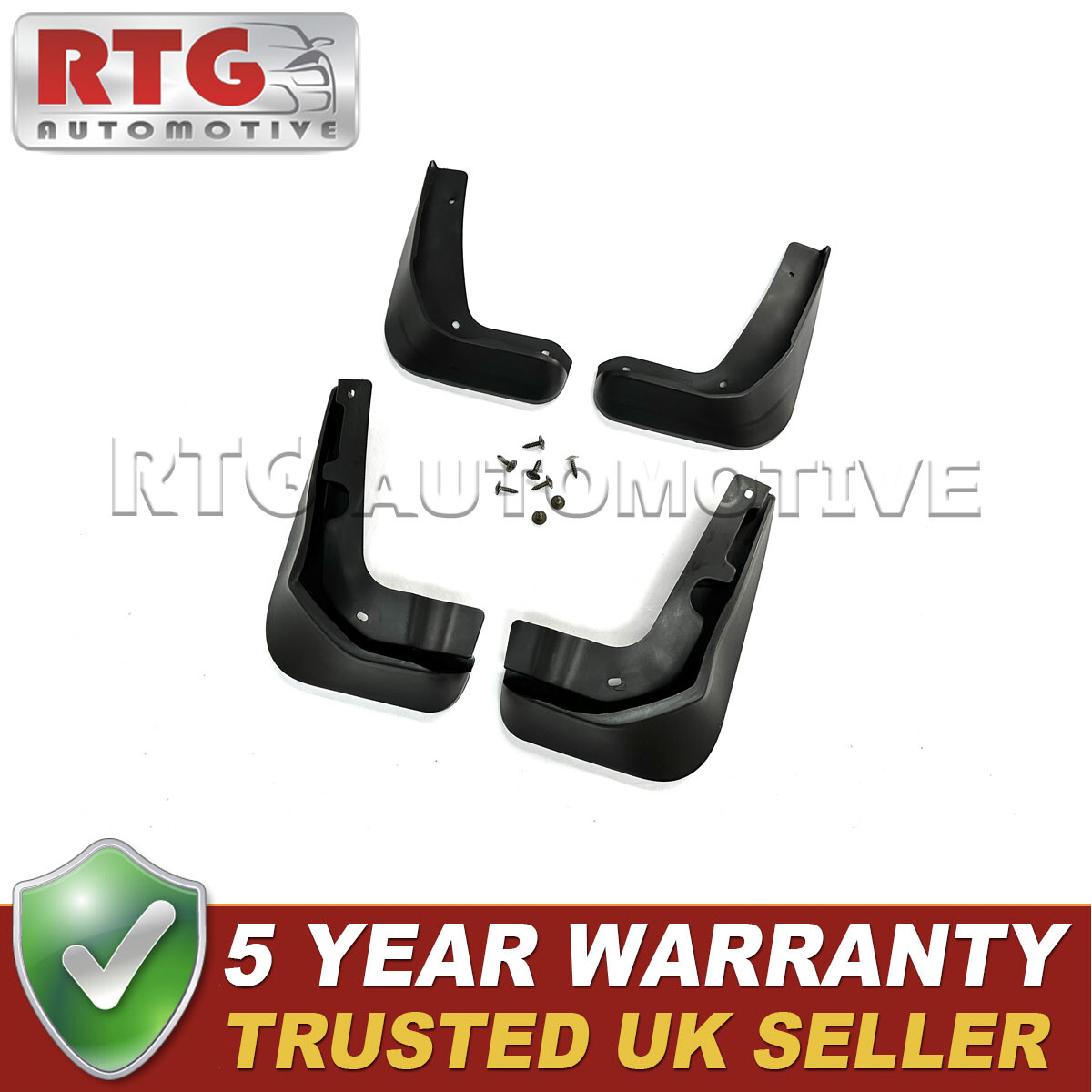 Tailored Mud Flaps Set of 4 For Ford Focus Hatchback 2012-2018 RTG