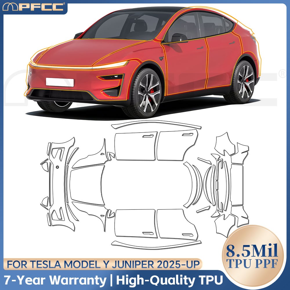 For Tesla Model Y Performance 2026 Full Car Precut Paint Protection Film PPF TPU
