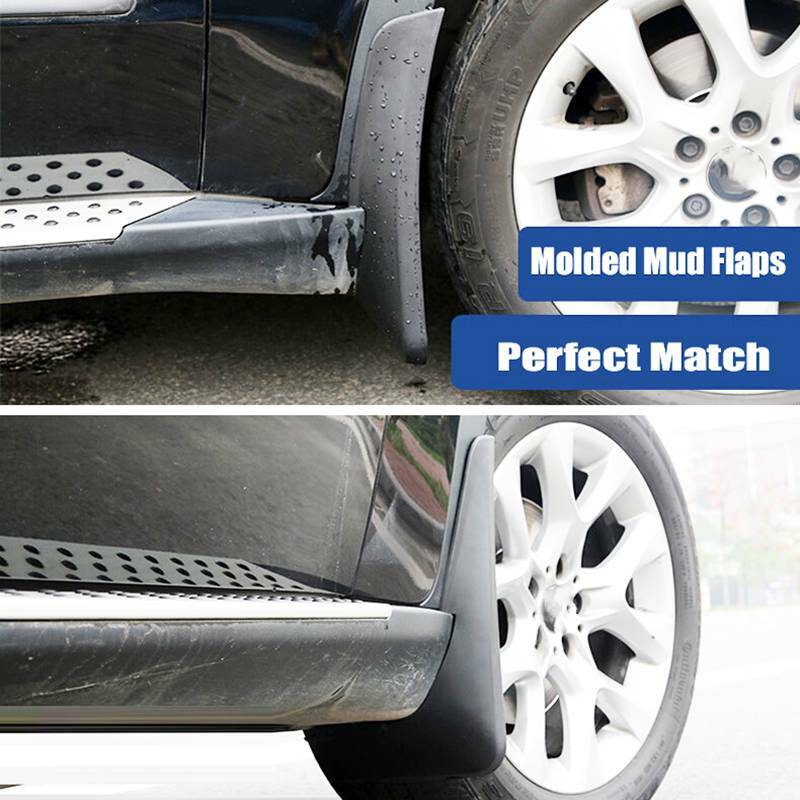OE Styled Mud Flaps Front & Rear Splash Guards Mudguards For BMW X5 F15 14-18