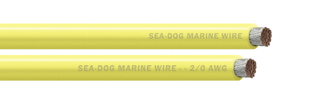 SEA DOG 2/0 AWG YELLOW 50FT BATTERY CA BLE – 8021031