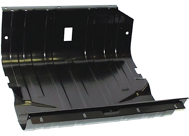 Crown J5357023 Fuel Tank Skid Plate Black For 76-86 Jeep CJ5/CJ7/87-90 Wrangler
