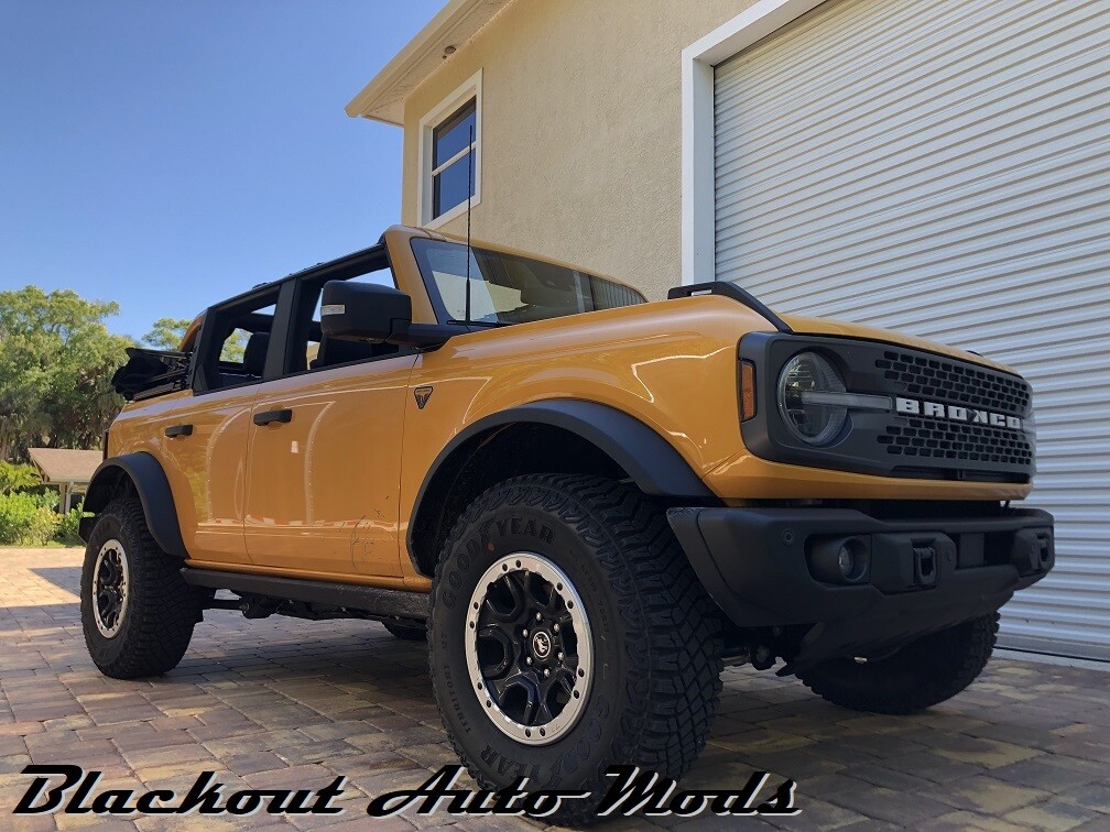 Precut Hood Section an Front Bumper Paint Protection PPF for 2021-24 Ford Bronco