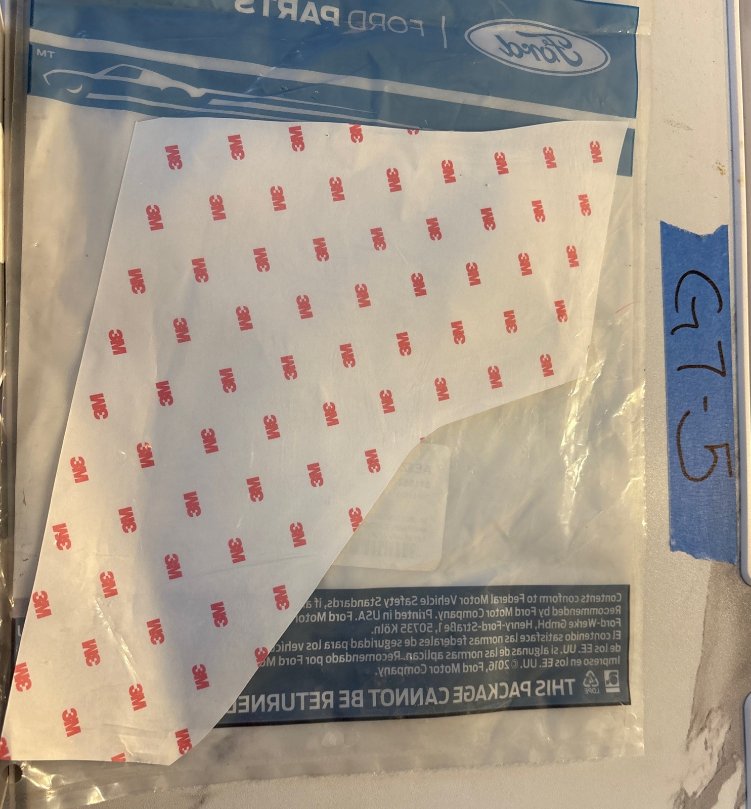Genuine Ford Stone Guard AE8Z58292A23A Fender Protection Focus Front OEM