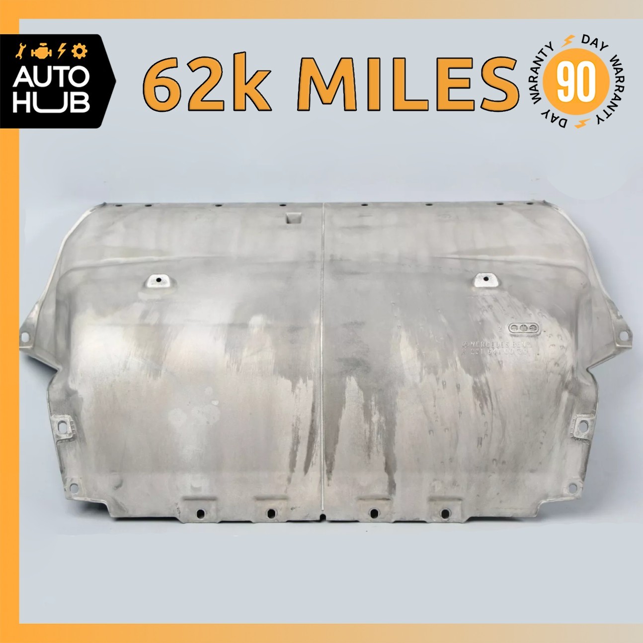 13-20 Mercedes R231 SL400 SL550 Trunk Inside Fuel Tank Shield Guard OEM 62k