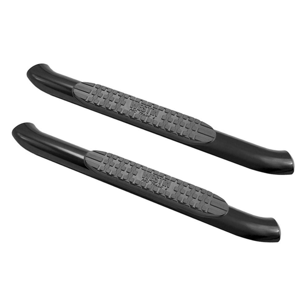 Westin for 18-20 Jeep Wrangler JL 2DR PRO TRAXX 4 Oval Nerf Step Bars – Textured