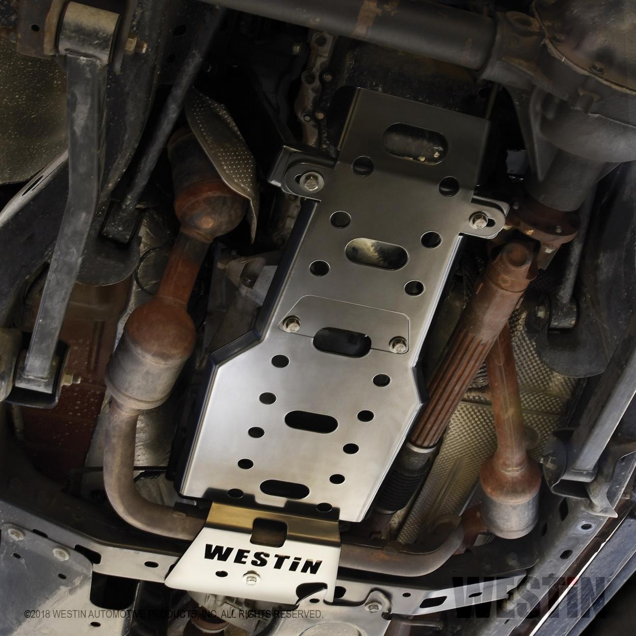 Westin Skid Plate Oil Pan/Transmission Skid Plate Wrangler JK 2012-2018