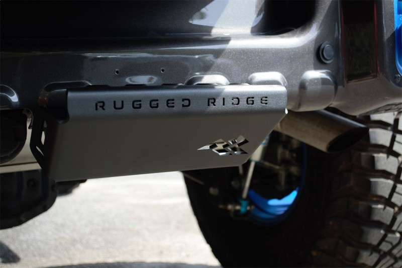 Rugged Ridge 18013.01 Hitch Skid Plate for Jeep Wrangler & Gladiator