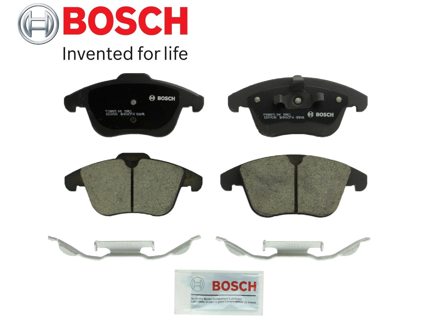 2008 -2015 Land Rover LR2 Ranger Rover Evoque Front Disc Brake Pads *BOSCH* NEW