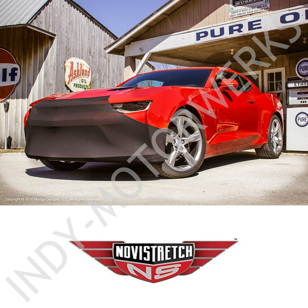 CAMARO NOVISTRETCH FRONT + MIRROR BRA HIGH TECH STRETCH MASK COMBO FITS: 6th GEN