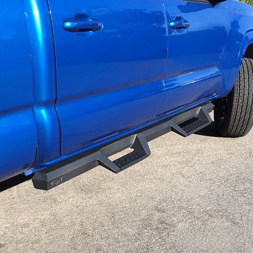 Westin 4″ HDX Cab Length Black Drop Steps Fits 05-23 Toyota Tacoma Double Cab