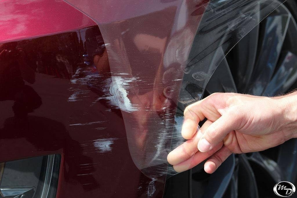 Clear Paint Protection Bulk Film Roll 6-by-25-inches