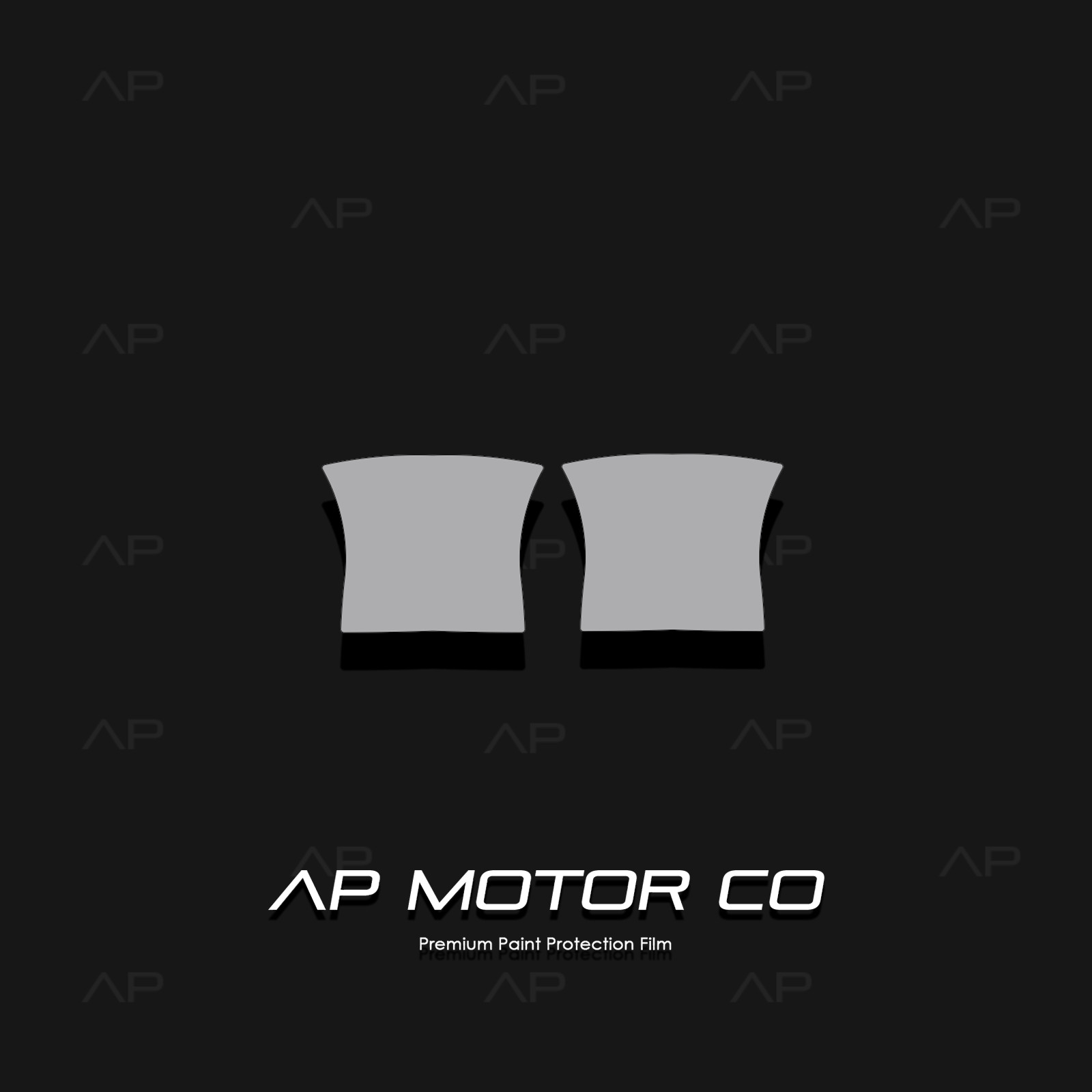 Fits 08-10 Honda Accord Coupe/ W/ Front Spoiler Door Cup Protection PPF Gloss