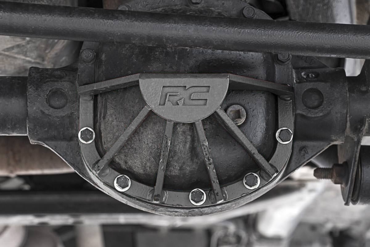 Rough Country Dana 30 Front Differential Guard-Black, for Jeep XJ/TJ/JK; 1035