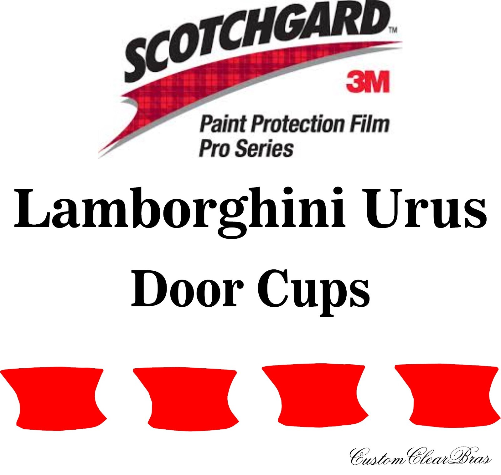 3M Scotchgard Paint Protection Pro Series 2020 2021 2022 2023 Lamborghini Urus