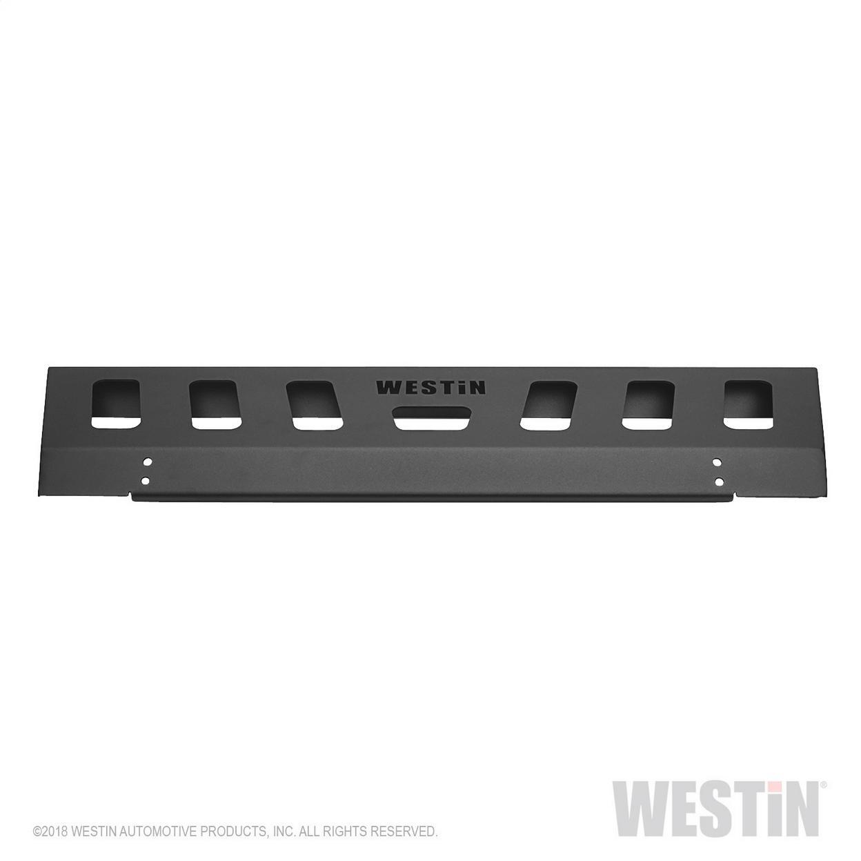 Westin Front Bumper Skid Plate for Jeep Wrangler JL 18-19 – Textured Black