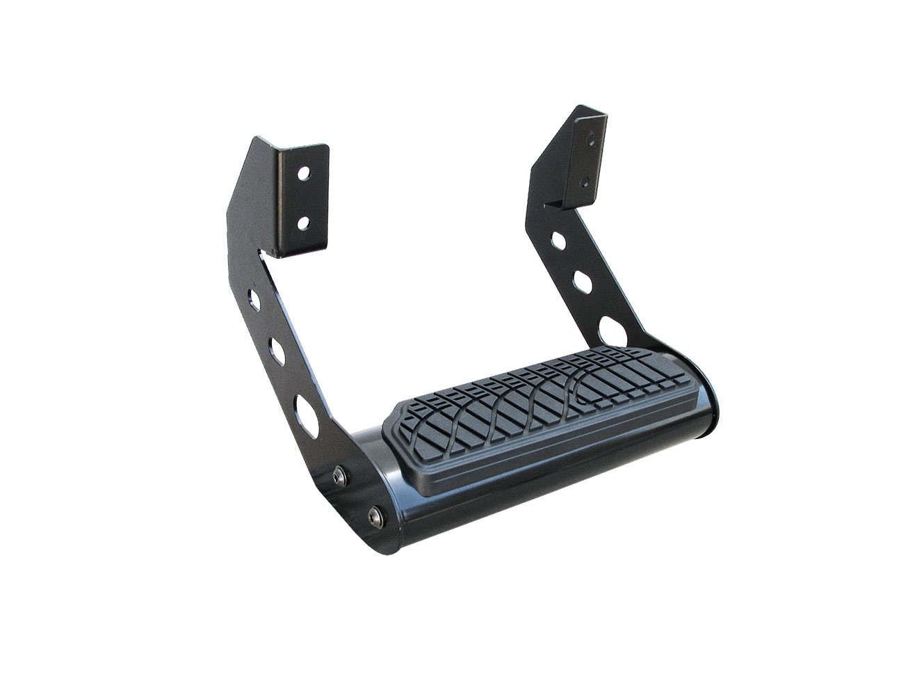 Steelcraft 200010 Universal 4″ Wide Black Side Drop-Step