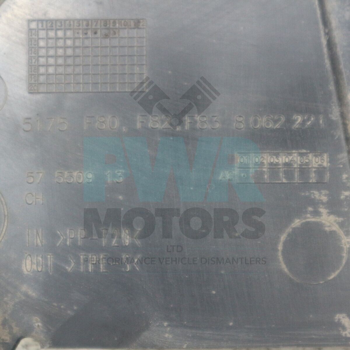 BMW F82 M4 Underbody Panel Rear Left 8062221