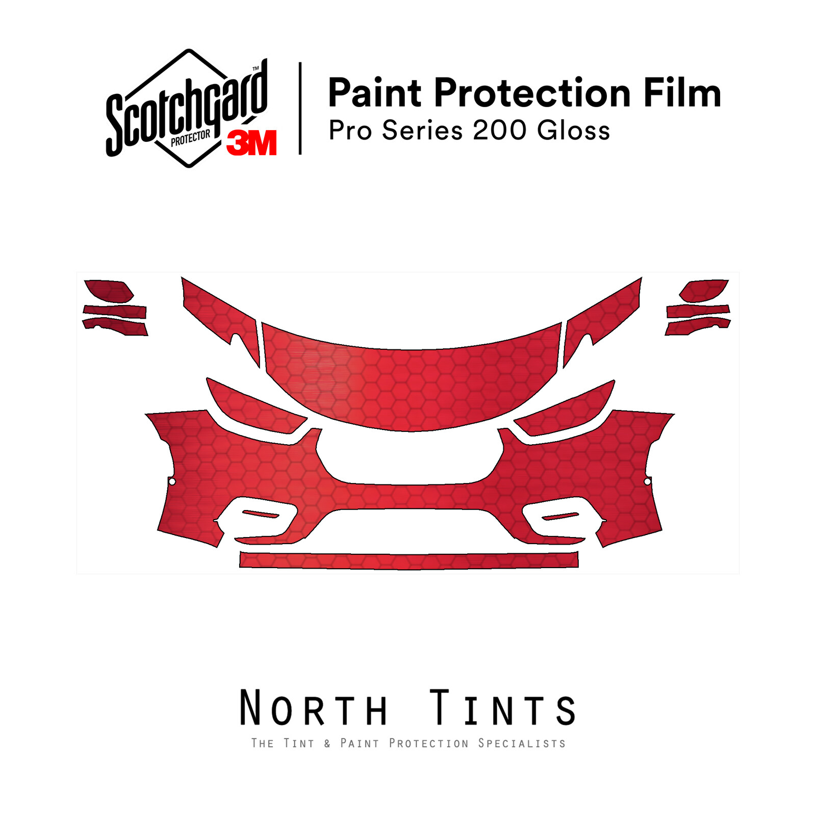 Chrysler Pacifica 2021-2024 3M PRO PreCut Paint Protection Film Clear Bra PPF