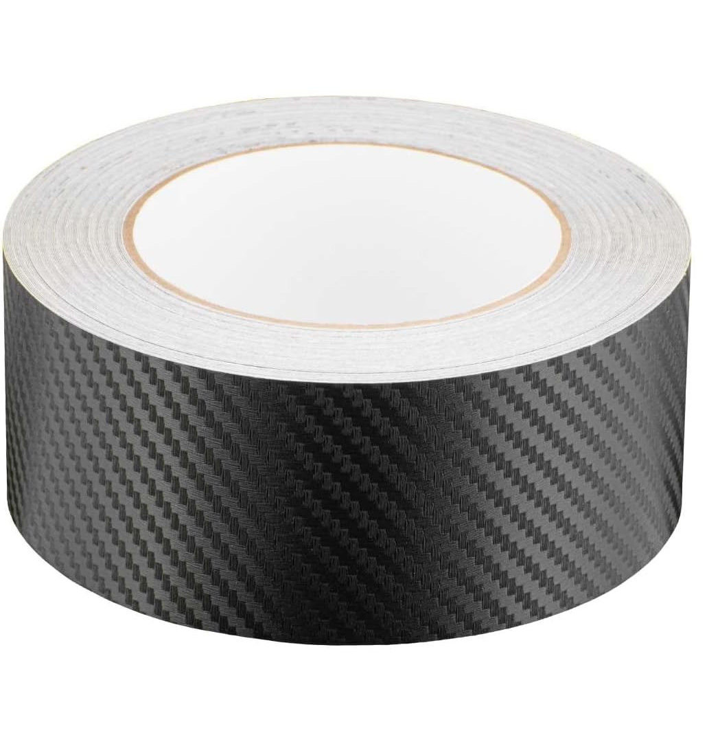 3M Black Gloss Carbon Fiber Vinyl Wrap Film Pro-Series 2080 Kit Size 2″ x 5ft