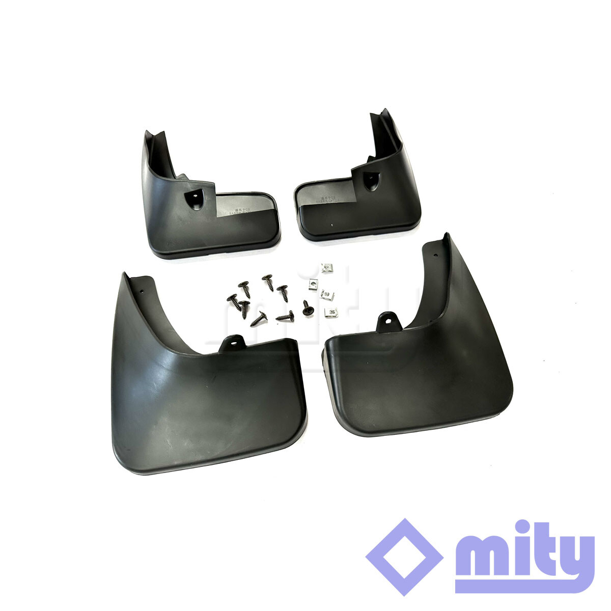 Tailored Mud Flaps Set of 4 For Citroen C2 2006-2013 Mity