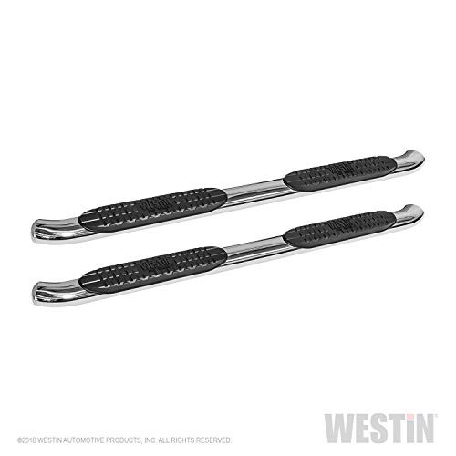 Westin 21-21950 PRO TRAXX 4″ Polished Oval Nerf Step Bars for 2007-2014 GM 1500