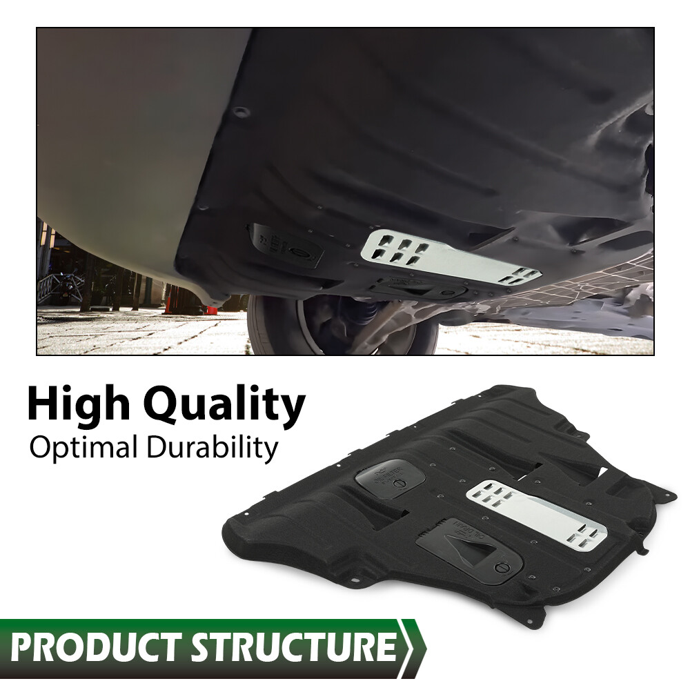 Fit For 15-18 Jeep Cherokee Center Engine Splash Shield Guard Under Cover