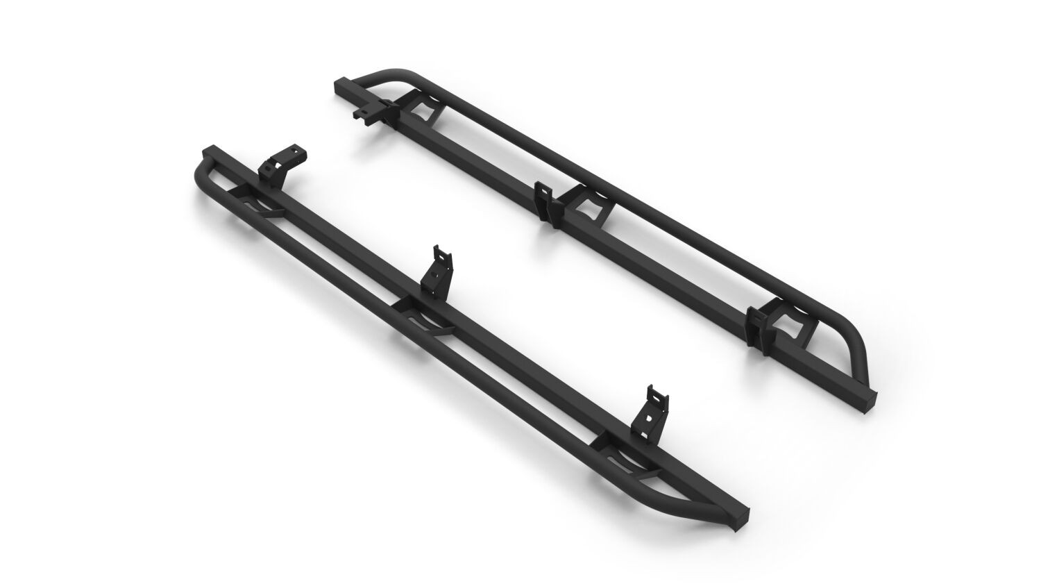 N-Fab TSF19CC-TX TrailSlider Step System – Cab Length (2 Steps) For 19-26 Ranger