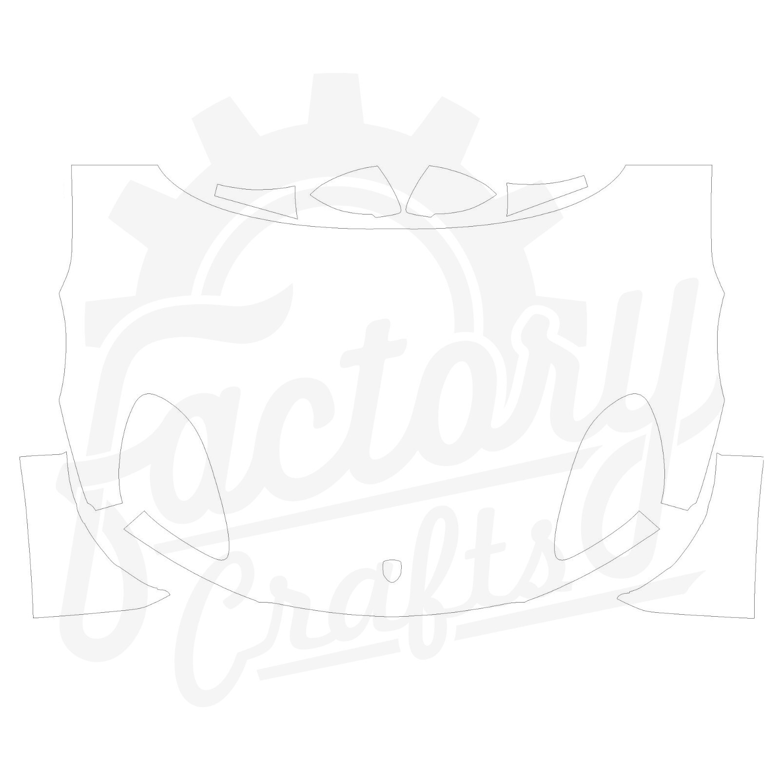 Stone Guard Protection Film Clear Bra PPF For Porsche Macan 15-20 FHK