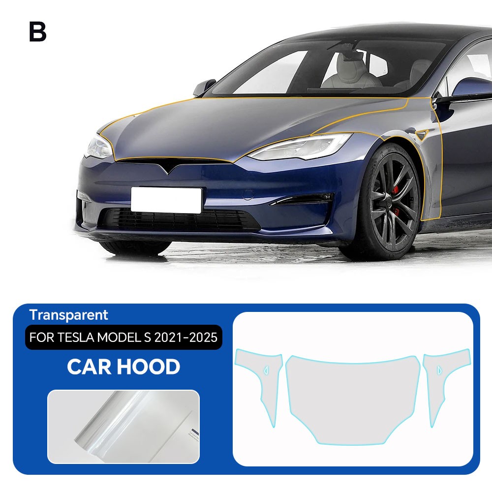 Full Vehicle PreCut PPF Kit Paint Protection Film For Tesla Model S 2021-2025