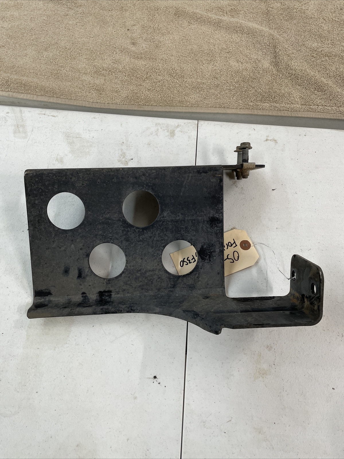 05-07 FORD F250 F350 SHORT BED FRONT FUEL TANK SKID PLATE GUARD COVER SHIELD oem