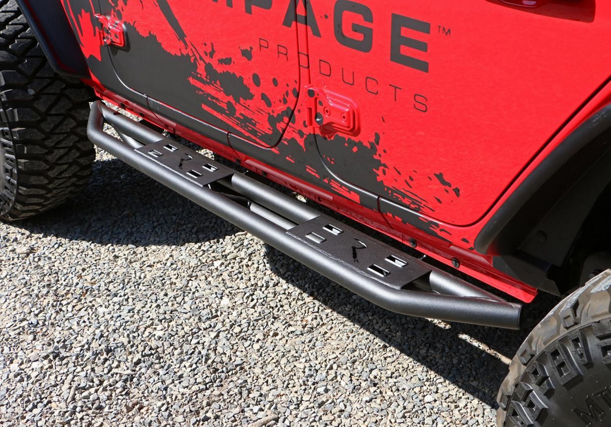 Rampage TRAILCRAWLER Step Durable Rock Slider & Rocker Guard protection