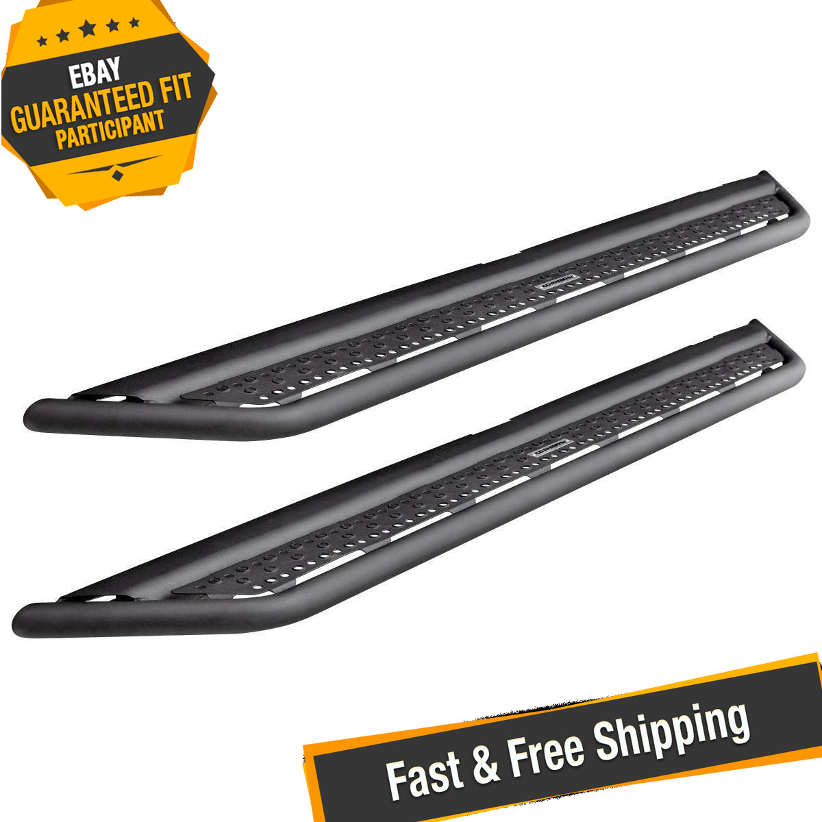 Go Rhino D64306T Dominator Xtreme D6 Side Steps with Mounting Bracket Kit