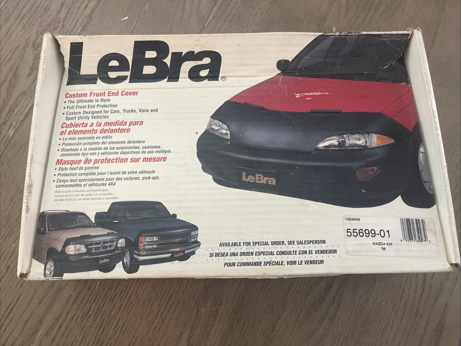 Covercraft LeBra Custom Hood Protector for 1998 Mazda 626 – See Pics!